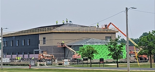 June 2023 construction operations of $11.96 million transient training brigade headquarters at Fort McCoy