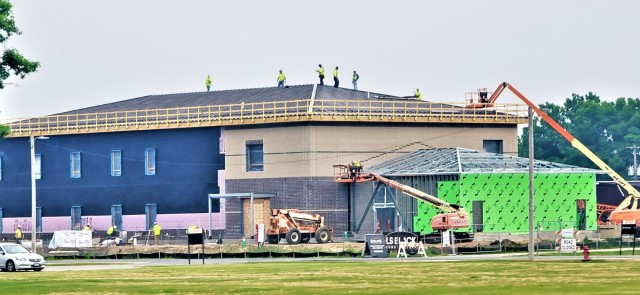 June 2023 construction operations of $11.96 million transient training brigade headquarters at Fort McCoy