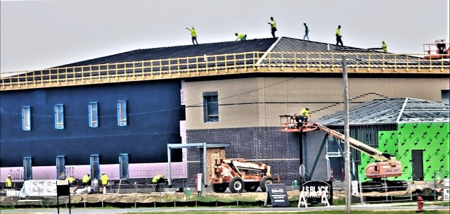 June 2023 construction operations of $11.96 million transient training brigade headquarters at Fort McCoy