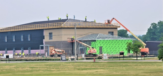 June 2023 construction operations of $11.96 million transient training brigade headquarters at Fort McCoy