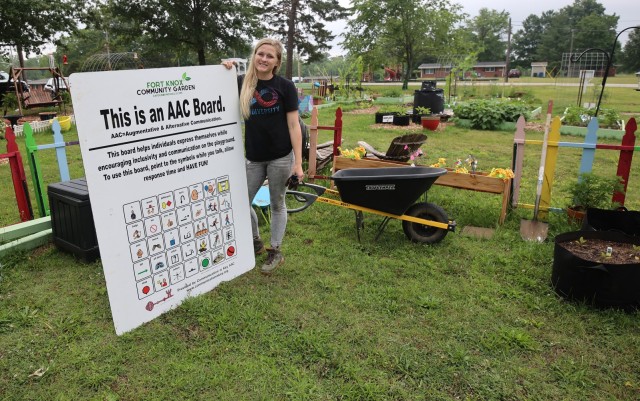 Garden coordinator cultivating cooperation and comradery at Fort Knox Community Garden