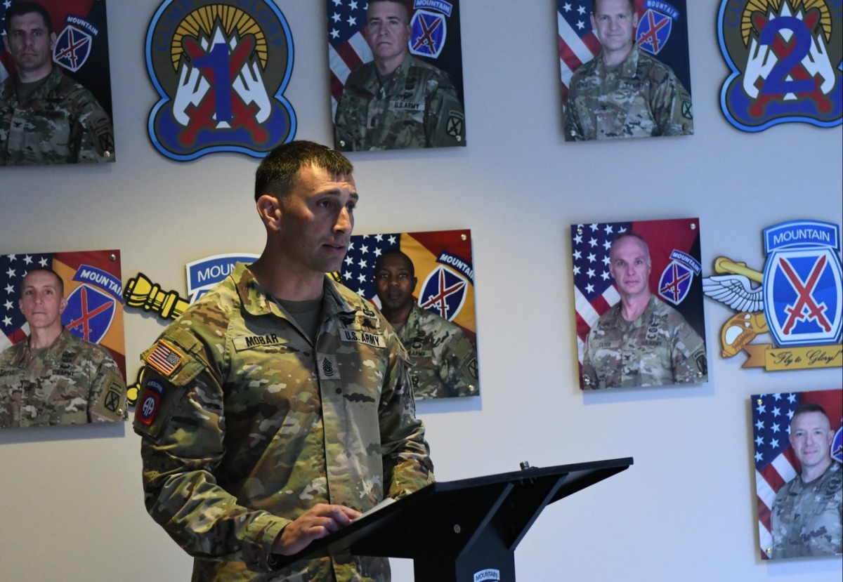 Fort Drum officials name conference room after first 10th Mountain