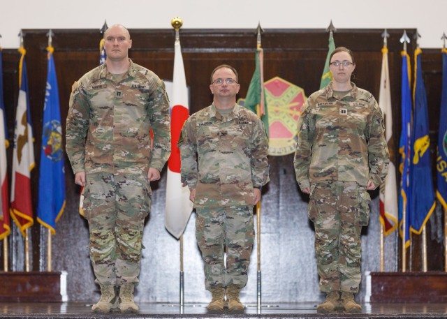 USAG Japan welcomes new commander of 88th, 901st Military Police Detachments