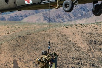 U.S. Army unit conducts rescue near Navaho Peak