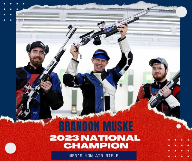 Brenham, Texas Soldier Named 10m Air Rifle National Champion