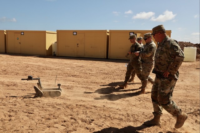 430th EOD shows 145th FA how to walk during African Lion 23