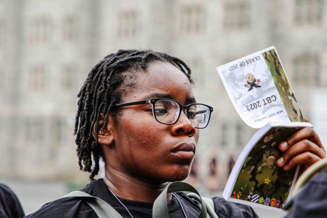 The New Class of 2027 kickstarted their day by enduring trials and obstacles and adapting to West Point culture as the cadet cadre guided them through multiple stages that brought them closer to becoming new cadets during Reception Day on June 26...