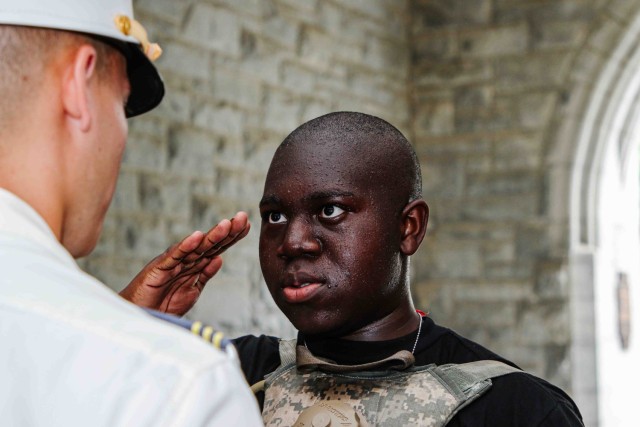 The New Class of 2027 kickstarted their day by enduring trials and obstacles and adapting to West Point culture as the cadet cadre guided them through multiple stages that brought them closer to becoming new cadets during Reception Day on June 26...