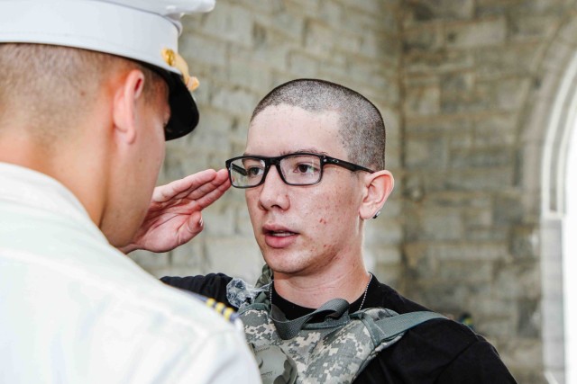 The New Class of 2027 kickstarted their day by enduring trials and obstacles and adapting to West Point culture as the cadet cadre guided them through multiple stages that brought them closer to becoming new cadets during Reception Day on June 26...