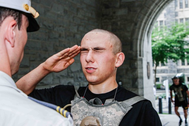 The New Class of 2027 kickstarted their day by enduring trials and obstacles and adapting to West Point culture as the cadet cadre guided them through multiple stages that brought them closer to becoming new cadets during Reception Day on June 26...