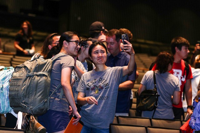 The New Class of 2027 kickstarted their day by enduring trials and obstacles and adapting to West Point culture as the cadet cadre guided them through multiple stages that brought them closer to becoming new cadets during Reception Day on June 26...