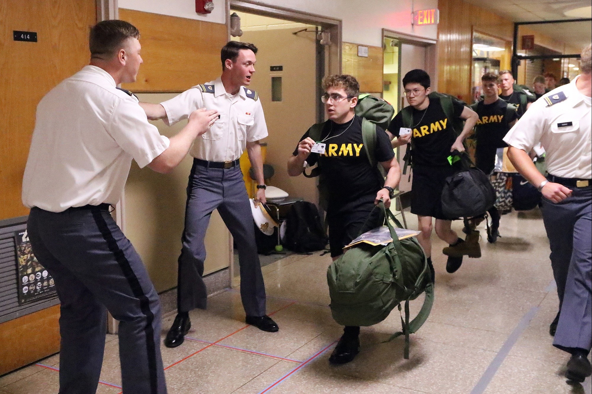 Cadet Cadre Take Leadership Reign To Guide Class Of 2027 Through Cadet ...