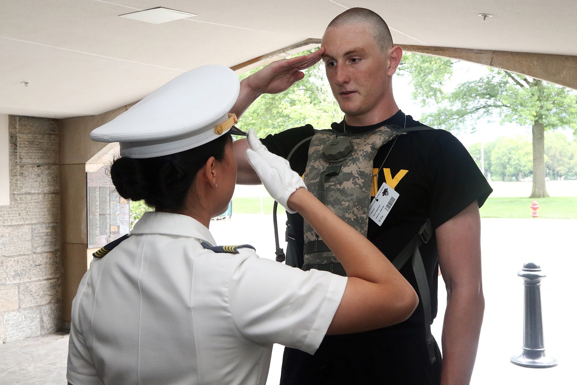 6/26/22: Marine Recruit Salute, 06/26/2022