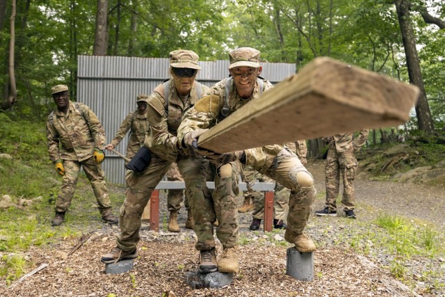 Civilian staff, faculty and coaches take part in the Civilian-Military Experience (CivMX). CivMX offers participants the opportunity to experience an immersive 3-day field training exercise that mimics cadet life and training. Led by SCPME...