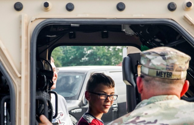 A vehicle of the future: Iowa training center receives new tactical vehicles