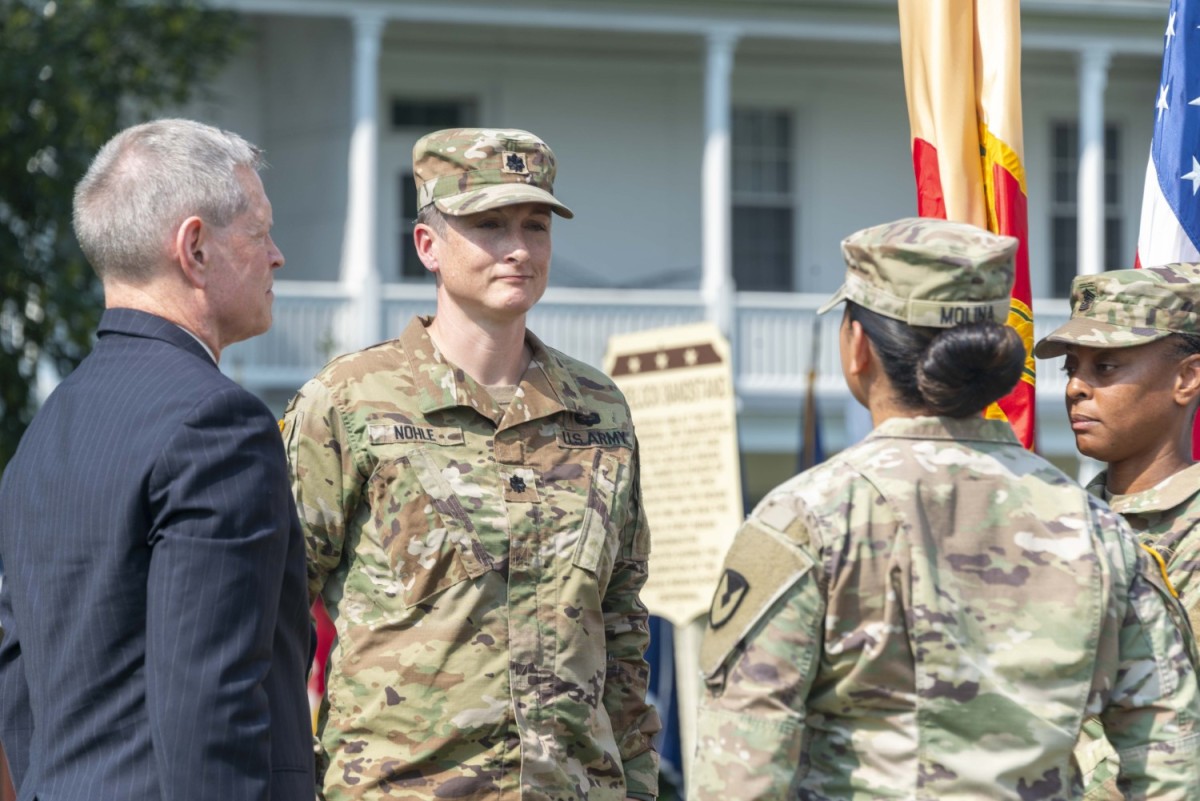 LTC Nohle Assumes Command of U.S. Army Garrison Carlisle Barracks