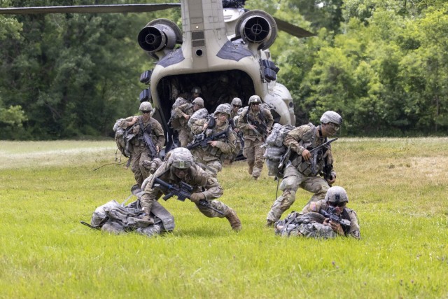USMA CFT Field Training Exercise at Camp Buckner, West Point, N.Y.