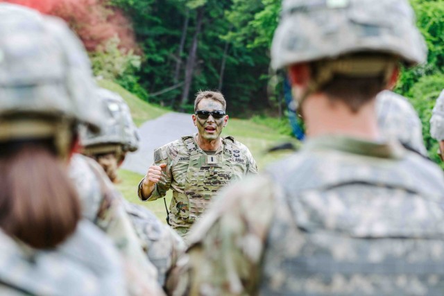 Cadets conducting CFT training.