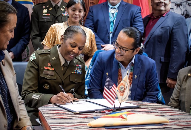 U.S. Army Corps of Engineers signs agreement with Navajo Nation to improve speed, cost of future projects