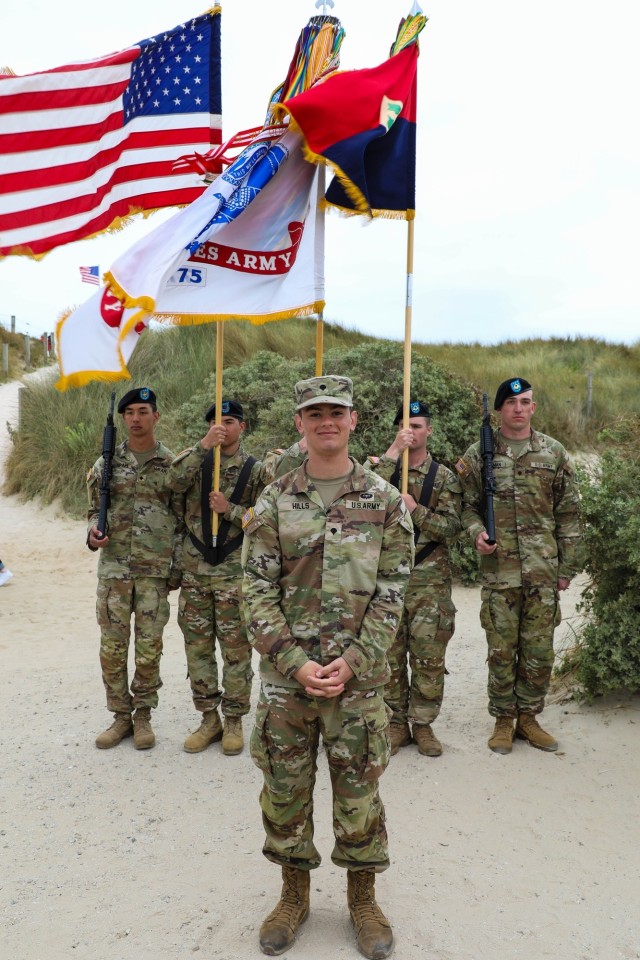Manchester Township Alum Reenlists before D-Day Ceremony in France