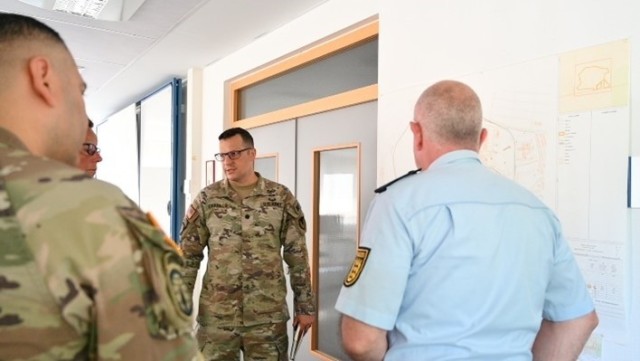U.S. Army Garrison Rheinland-Pfalz and Mannheim Polizei partner to enhance protection measures in surrounding communities