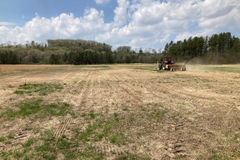 Land Management on a busy Army training installation requires flexibility, and an ability to adjust to varied circumstances to meet the mission. 
