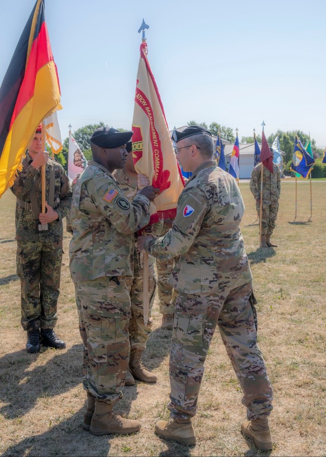 New command sergeant major assumes responsibility for Garrison Wiesbaden