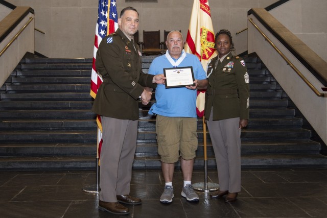 Department of Defense, Army civilians were presented awards and certificates in recognition of appreciation for their years of service and retirement during a ceremony June 15 at Crest Hall. Four West Point employees – James “Chickie”...
