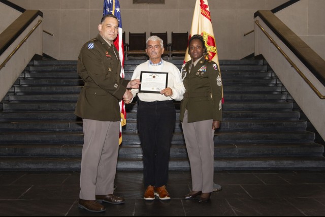 Department of Defense, Army civilians were presented awards and certificates in recognition of appreciation for their years of service and retirement during a ceremony June 15 at Crest Hall. Four West Point employees – James “Chickie”...