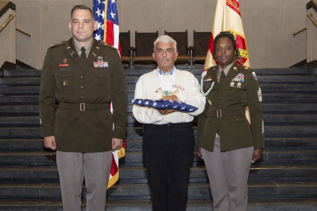 Department of Defense, Army civilians were presented awards and certificates in recognition of appreciation for their years of service and retirement during a ceremony June 15 at Crest Hall. Four West Point employees – James “Chickie”...