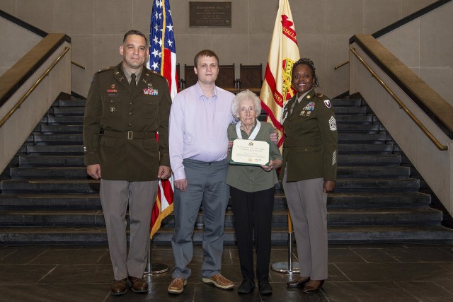 Department of Defense, Army civilians were presented awards and certificates in recognition of appreciation for their years of service and retirement during a ceremony June 15 at Crest Hall. Four West Point employees – James “Chickie”...