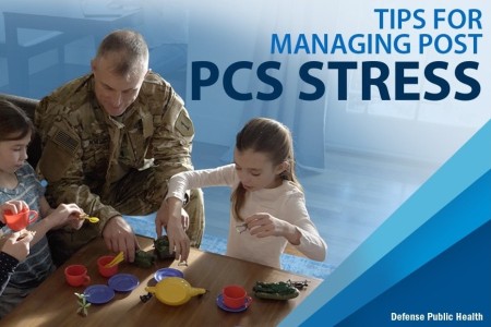 On average, military families move every three years, which is about four times more often than civilian families. Using healthy coping skills during times of transition is key to reducing stress and managing your mental health prior, during and after a military move.