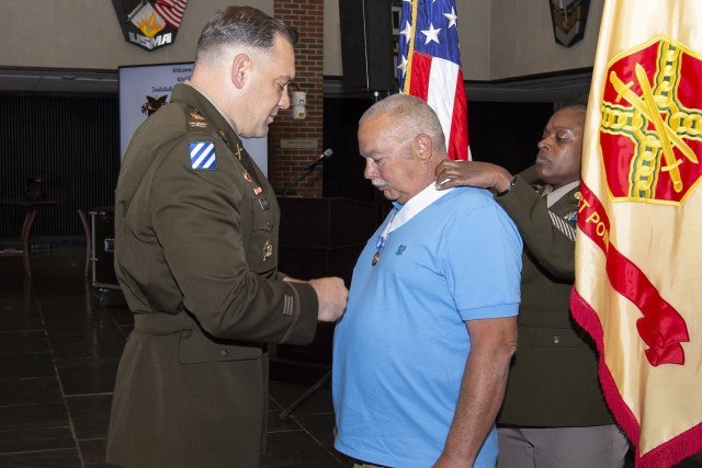 Department of Defense, Army civilians were presented awards and certificates in recognition of appreciation for their years of service and retirement during a ceremony June 15 at Crest Hall. Four West Point employees – James “Chickie”...