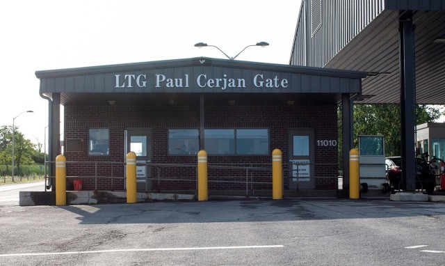 Around and About Fort Drum: Lt. Gen. Paul G. Cerjan Gate