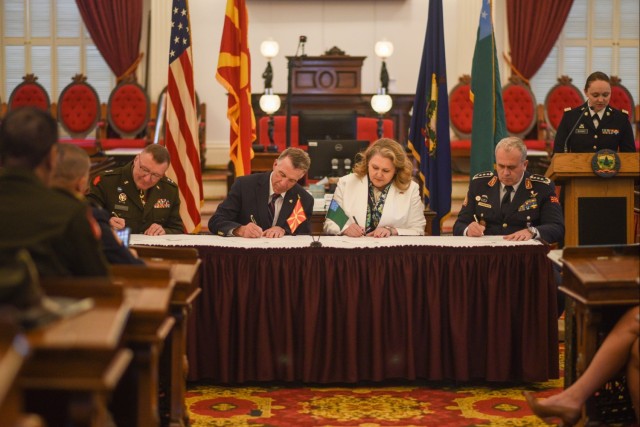State Partnership Program Reaffirmation Signing Ceremony