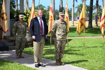 Craig L. Deatrick relinquished responsibility as director of U.S. Army Installation Management Command-Pacific in a ceremony hosted by the IMCOM Command...