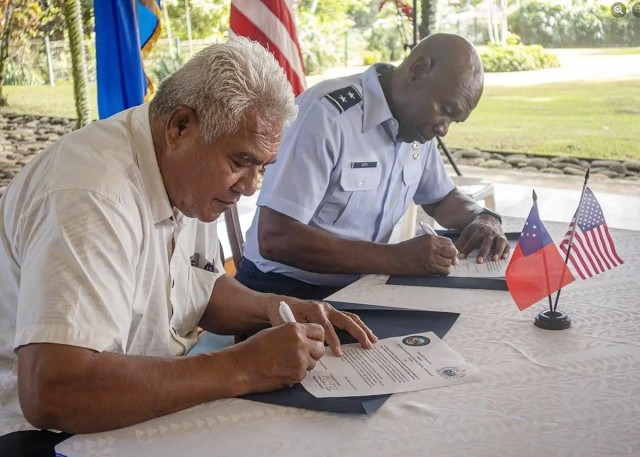 Nevada Guard teams with Government of Samoa in National Guard’s State Partnership Program