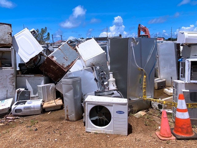 Federal Typhoon Mawar debris removal mission begins on Guam