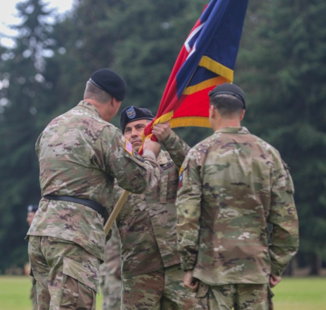 Cold Steel Brigade Hosts Change of Command Ceremony
