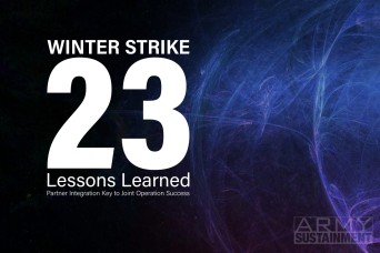 Winter Strike 23 Lessons Learned | Partner Integration Key to Joint Operation Success 