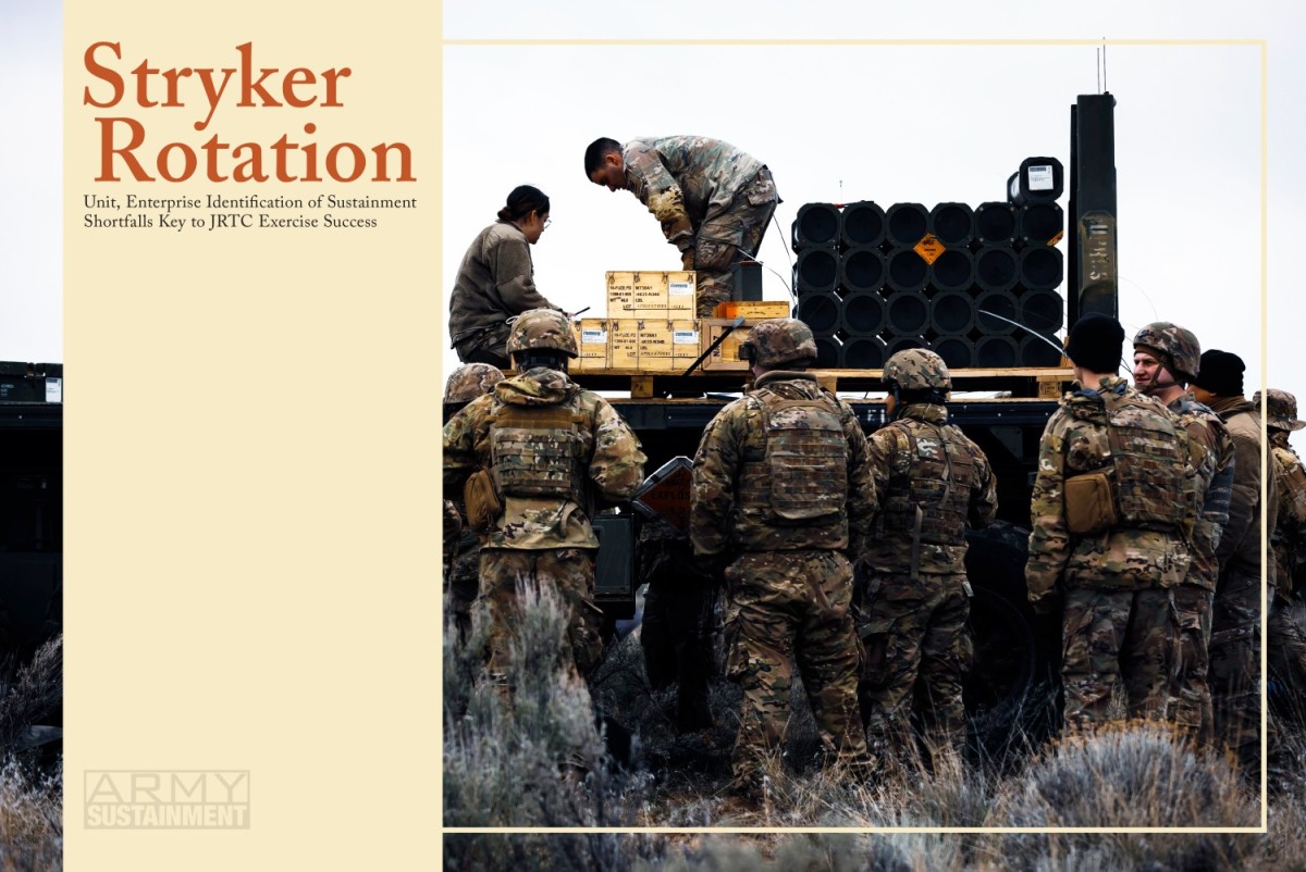 Stryker Rotation Unit, Enterprise Identification of Sustainment