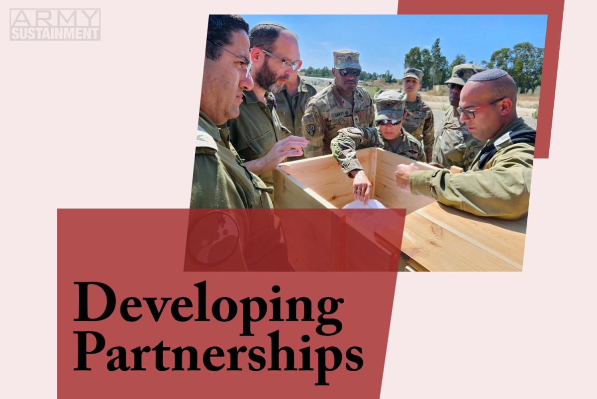 Developing Partnerships | 1st TSC Enhances Logistics Interoperability ...