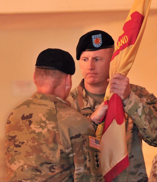 Garrison welcomes master explosive ordnance disposal technician as its senior enlisted leader