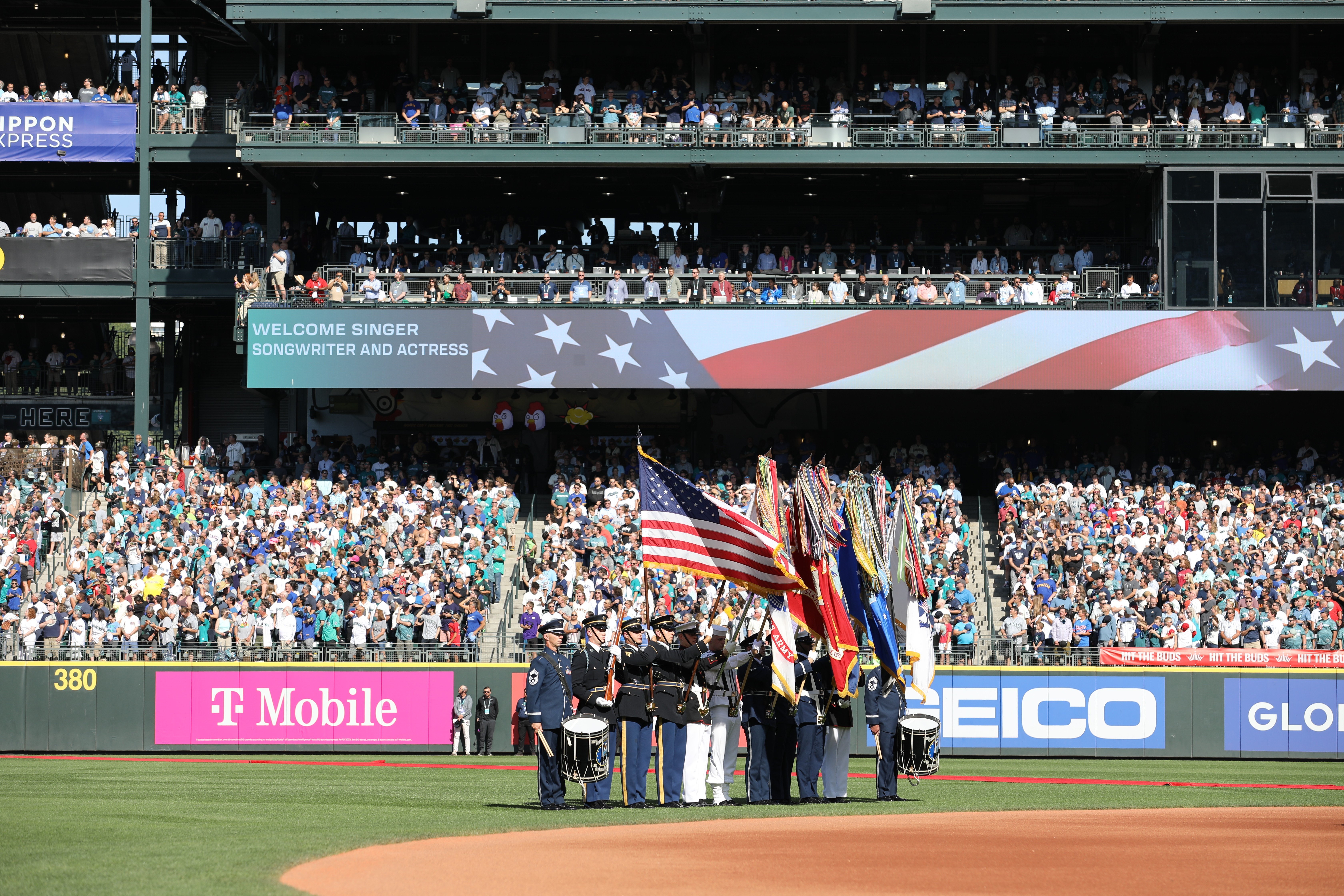 MLB All-Star Game a homerun for Joint Armed Forces Color Guard