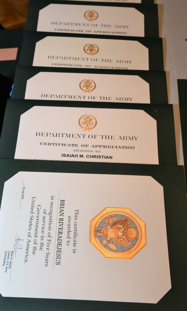 Fort Hamilton Garrison Honors Workforce at Awards Ceremony