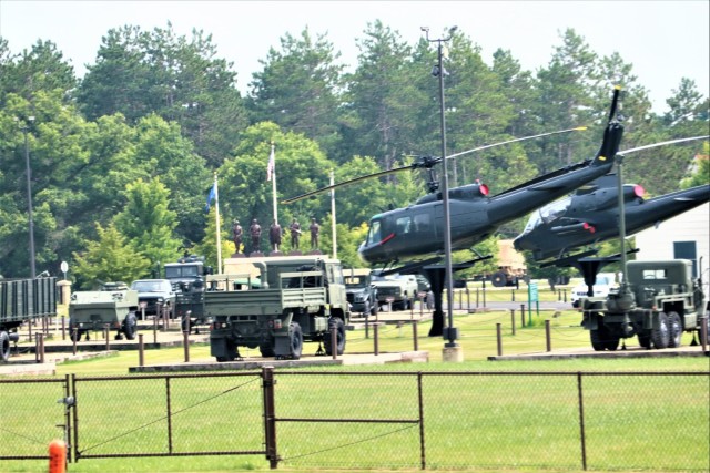Fort McCoy’s Equipment Park offers excellent stop to view Army history