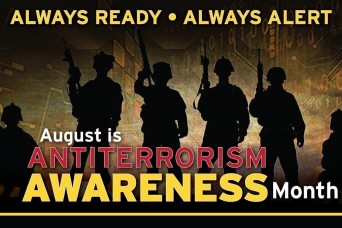 August is Antiterrorism Month