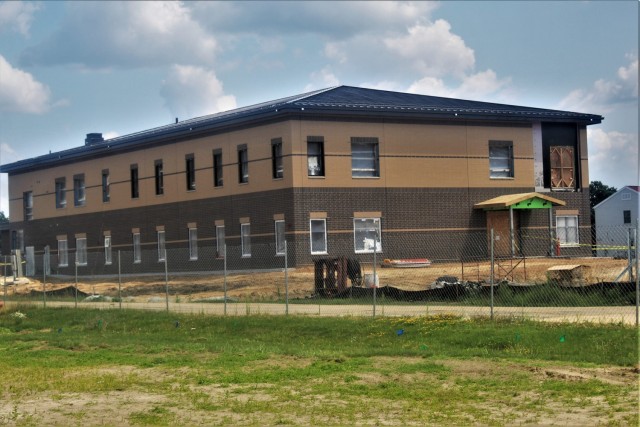 Fort McCoy’s brigade headquarters project jumps past 65 percent completion; work remains steady