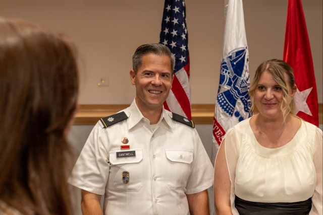 Lt. Col. Nathan C. Cantwell and Romy Cantwell