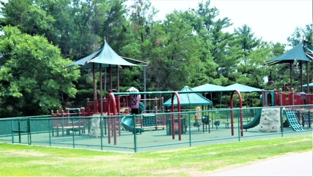 Floor replacement completed at Fort McCoy&#39;s Pine View Campground playground